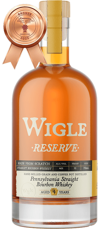 Wigle Reserve Pennsylvania Straight Bourbon - Front