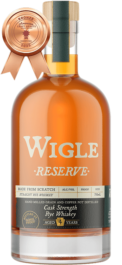 Wigle Reserve Cask Strength Rye - Front