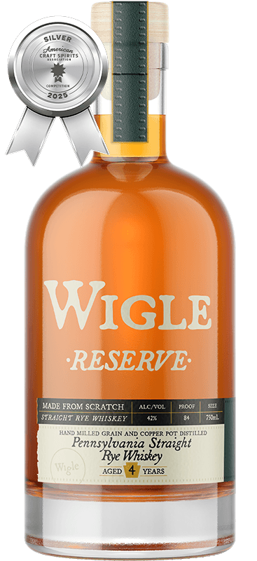 Wigle Reserve Pennsylvania Straight Rye - Front