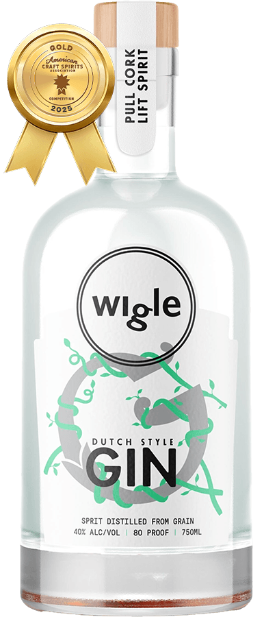 Wigle Dutch Style Gin - Front
